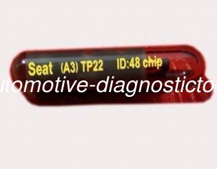 Goede prijs. Spaander van de de Spaander de Auto Zeer belangrijke Transponder van SEAT A3 TP22 ID48, OEM Auto Zeer belangrijke Spaanders online