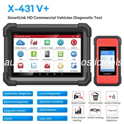 Goede prijs. LAUNCH X431 V+ SmartLink HD Heavy Duty Diagnostic Tool voor vrachtwagens met 12V / 24V online