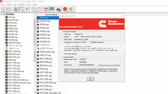 Goede prijs. Cummins lnPower Pro V14.5.1 + INCAL 2024 online