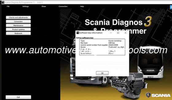 Goede prijs. Scania SDP3 2.62.1 2024 laatste softwareversie Voor Scania Truck online