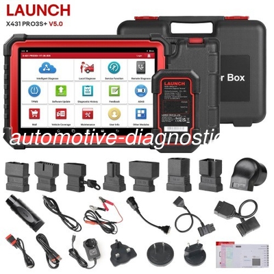 Goede prijs. [EU&UK-versie] LAUNCH X431 PRO3S+ V5.0 Volledig systeem Bluetooth-diagnostische scanner Ondersteuning ECU-codering online