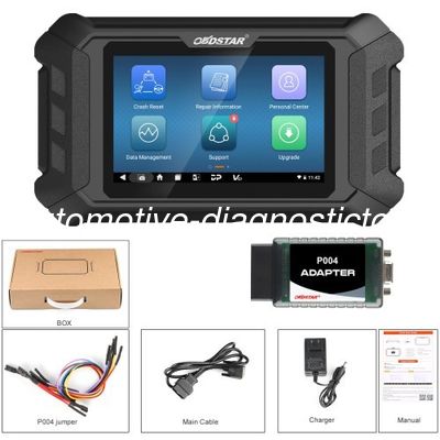 Goede prijs. 2026 OBDSTAR P50 Airbag Reset Tool Beslaat 86 merken en 11600+ ECU-deelnummer per OBD/bank online