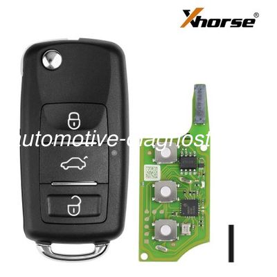 Goede prijs. 2025 Xhorse XEB510EN Volkswagen B5 Type Super Remote met XT27B Super Chip online