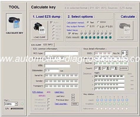 Goede prijs. MB Stortplaats Zeer belangrijke Generator van EIS Calculator, Steun van de Auto de Kenmerkende Software HC05, HC08 online