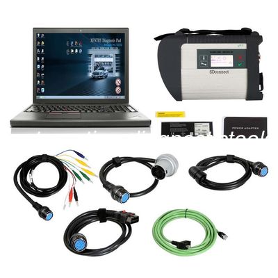 Goede prijs. WIFI SD Connect C4 met T450-laptop met XENTRY, DAS, EPC, WIS, VEDIAMO online