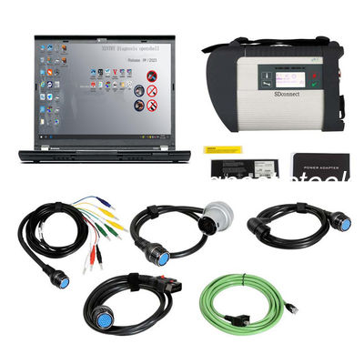 Goede prijs. DoIP MB SD Connect C4 Mercedes Diagnostic Tool Ondersteuning Mercedes-auto's en vrachtwagens Plus X230-laptop online