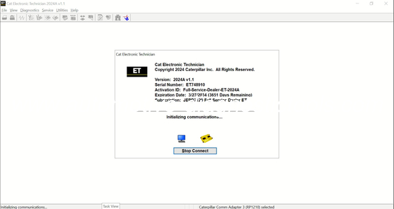 Goede prijs. Caterpillar ET 2024A V1.0 Elektronische Automechanische Diagnostische Software online