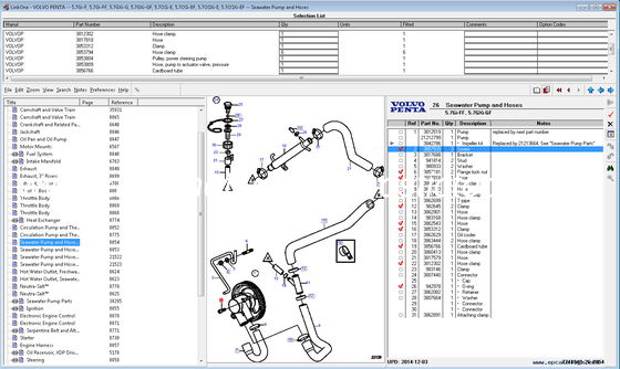 Goede prijs. [08.2024] Volvo Penta EPC 6 Offline Industrial Engine Spare Parts Catalogus online