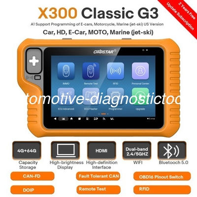 Goede prijs. 2025 OBDSTAR X300 Classic G3 Key Programmer online