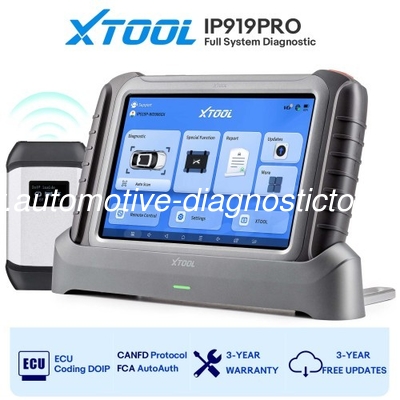 Goede prijs. 2025 XTOOL INPLUS IP919Pro Alle systemen Bidirectionele draadloze diagnostische hulpmiddel ondersteuning DOIP / CANFD & FCA, ECU programmering online