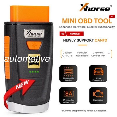 Goede prijs. Xhorse Mini OBD Tool met Toyota 8A H Chip Niet-Smart Key Alle sleutels Verloren Adapter online