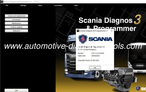 Goede prijs. 2026 Nieuwste Scania VCI & VCI3 SDP3 V2.69.1 Software Automotive diagnostische software voor Scania vrachtwagens/bussen online