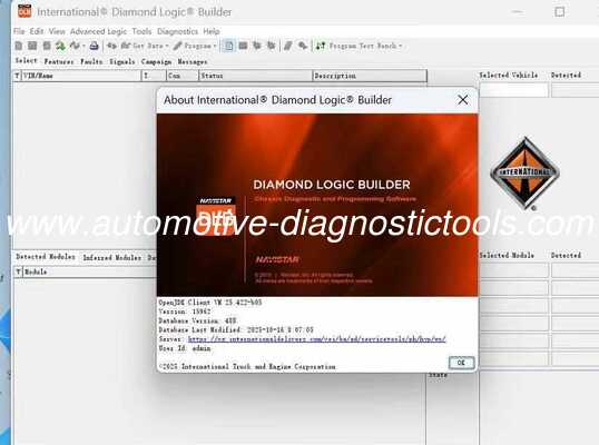 Goede prijs. Internationale Diamond Logic Builder (DLB) 10.2025 diagnostische software online