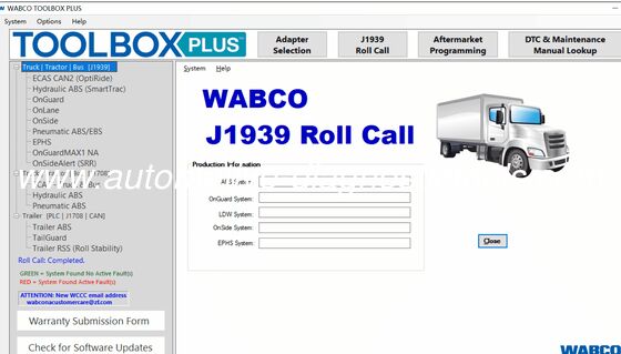 Goede prijs. 2025 WABCO TOOLBOX PLUS 14.3.0.0 Diagnostische software online