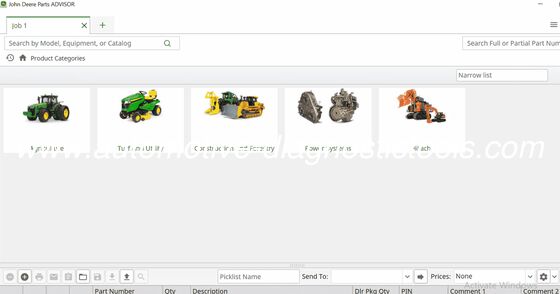 Goede prijs. 【2025.07】 ONDERDELENCATALOGUS voor John Deere en Hitachi graafmachine online