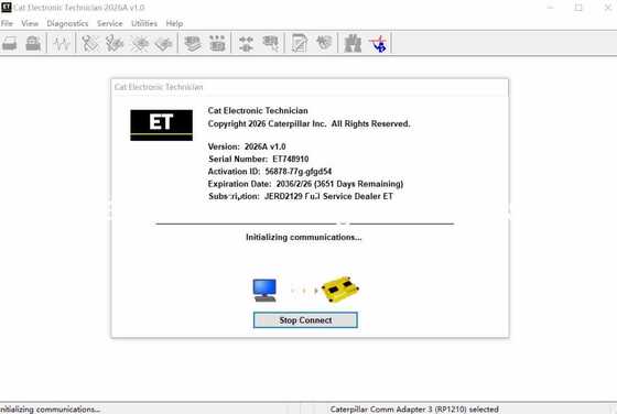 Goede prijs. CAT ET Software 2026A CAT Electronic Technician Met 1 Keer Gratis Activering online