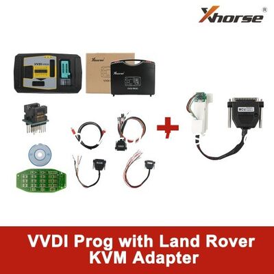 Goede prijs. Xhorse VVDI PROG Programmer met Land Rover KVM Adapter Geen soldering vereist online